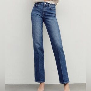 AYR The Legend Straight Leg Jeans Russell Wash 27L Long Inseam